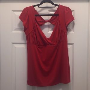 Last Chance! Torrid red blouse size 3